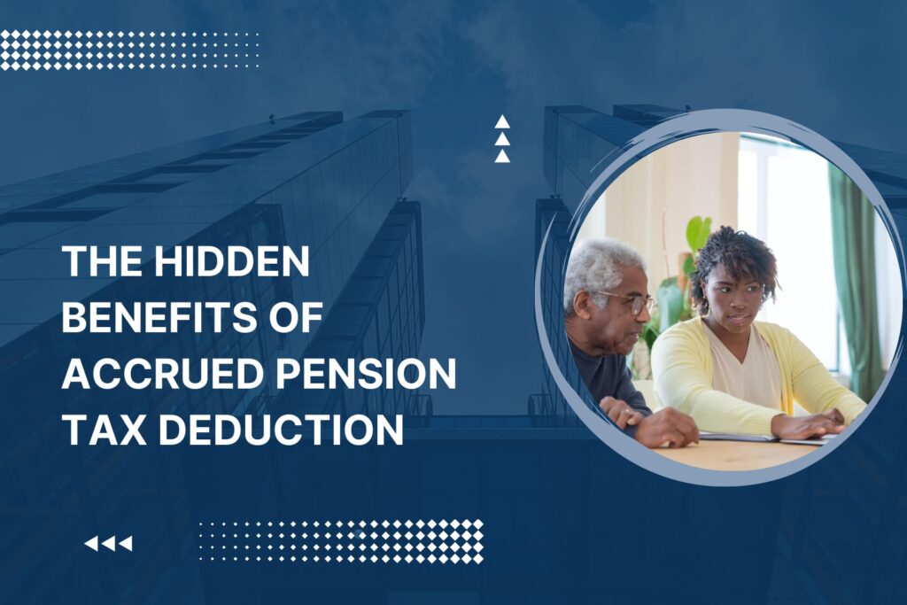 Accrued Pension Tax Deduction